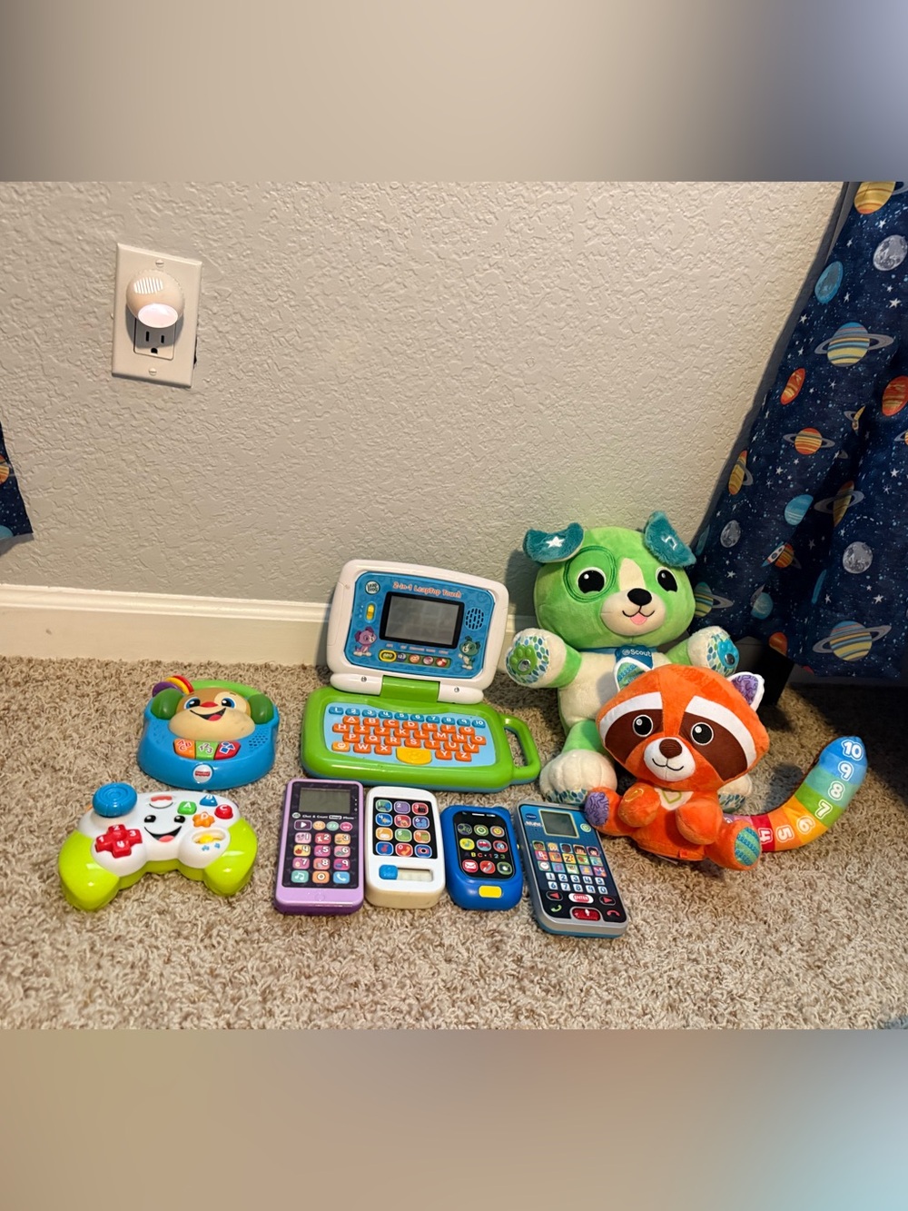 9pc Toddler Learning Toy Bundle - LeapFrog, VTech, Fisher-Price